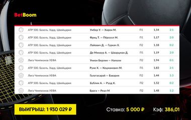 Экспресс BetBoom