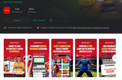 App Sportiumbet en Google Play