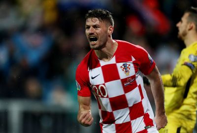 Бруно Петкович в матче Англия - Хорватия