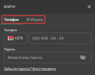 Способы авторизации в ЛК Бетера