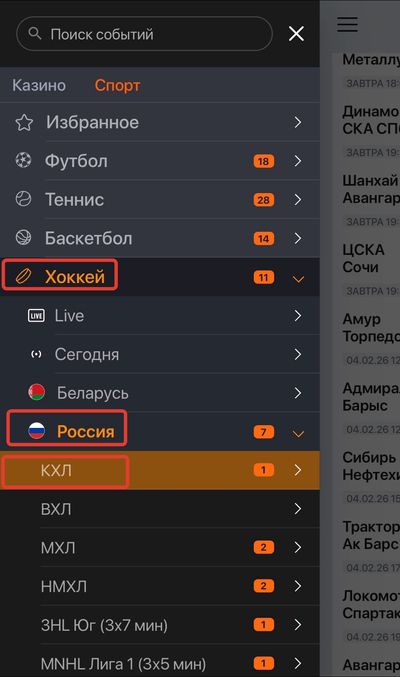 Как найти рынок для ставок в Винлайн Беларусь